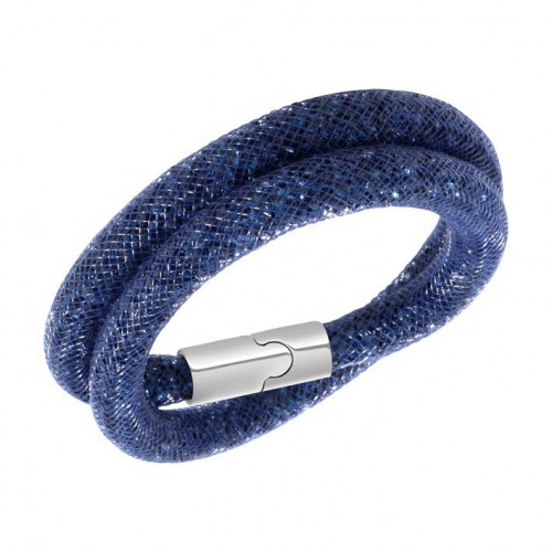 Stardust Bracelet with blue stones Swarovski 38 cm. 5102557