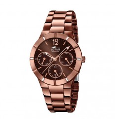 Lotus Trendy watch bracelet dark brown multifunction 15999/2