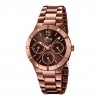Lotus Trendy watch bracelet dark brown multifunction 15999/2