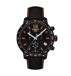Reloj Tissot Quickster color negro cronógrafo 42mm. T0954173605700