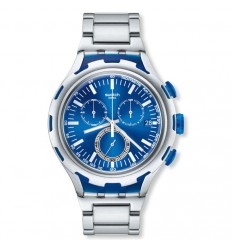 Swatch Irony Aluminum Xlite Endless Energy chronometer blue. YYS4001AG