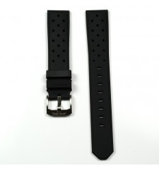 Correa de caucho negro 19,5mm FT8023/BT0725 TAG Heuer Formula 1