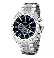 Comprar cronògraf Festina home F16488/3 Chrono Sport negre índexs blaus