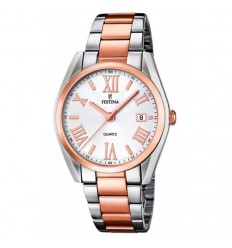Festina woman watch F16795/1 and stainless steel pink 37mm