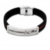Lotus Style Marc Marquez red details LS1681-2/2 black rubber bracelet