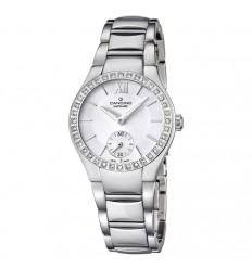 Woman watch Candino C4537/1 polished stainless steel with zircons