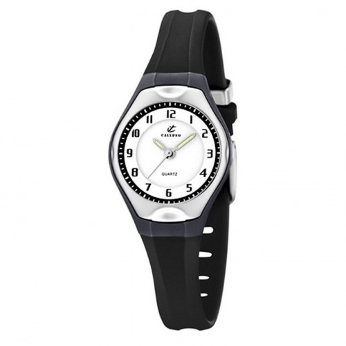 Rellotge Calypso dona K5163/J corretja cautxú color negre diàmetre 34 mm