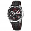 Lotus multifunction watch collection Marc Marquez 18241/3 black dial leather strap