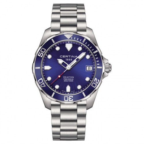 Reloj Hombre Certina DS Action esfera azul C032.410.11.041.00