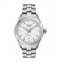 Women Tissot watch with diamonds stainless steel PR100 T1012101103600