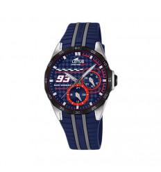 Rellotge Lotus Marc Marquez 18260/2 comunió blau i vermell acer inoxidable