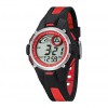 Digital watch to child in red and black Calypso K5558/5
