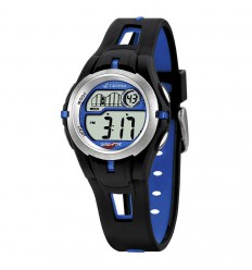 Rellotge digital per nen negre i blau diàmetre 32 mm Calypso K5506/3