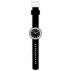 Swatch Pop PNB100 reloj Poplooking correa silicona azul esfera negra