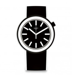 Swatch Pop PNB100 rellotge Poplooking corretja silicona blava esfera negra