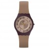 Rellotge Swatch extraplà Skin Moccame SFC106 color marró corretja silicona