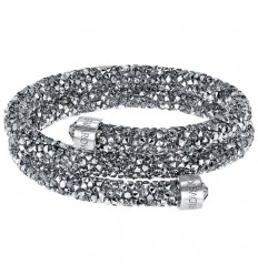  Polsera Crystaldust Double Gray pedres tons grisos 5255898 5237762