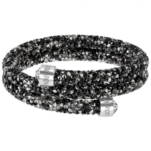 Swarovski bracelet 5255909 5237757 Crystaldust Double Dark Crystals