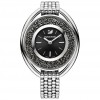 Swarovski Crystalline Oval Black 5181664 reloj en acero inoxidable pulido 