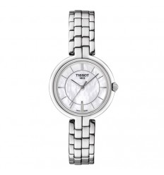 Reloj Tissot Flamingo mujer T0942101111100 acero inoxidable pulido