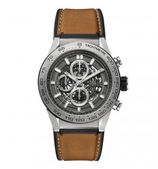 Tag Heuer Carrera Calibre HEUER 01 CAR2A8A.FT6072 Esqueleto en gris
