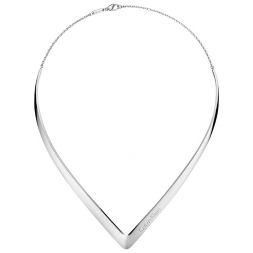 Calvin Klein Women's Necklace KJ6VMJ000100 CK Outline Stainless Steel