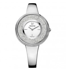 Swarovski Crystalline 5269256 polished stainless steel watch with stones