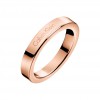 Anillo Calvin Klein Hook KJ06PR1001 acero color oro rosa