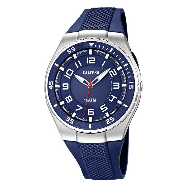 Calypso Men K6063/2 colour Blue watch Analogue