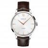 Heritage Spirit 110695 reloj Montblanc automático esfera blanca correa piel
