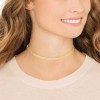 Swarovski Crystaldust necklace 5279166 golden crystals adjustable tension closure