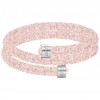 Swarovski Crystaldust Double Bright Pink Bracelet 5292438 5273640