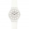 Swatch Skin color blanco SVOW100 diámetro 37 mm reloj SKINPURE