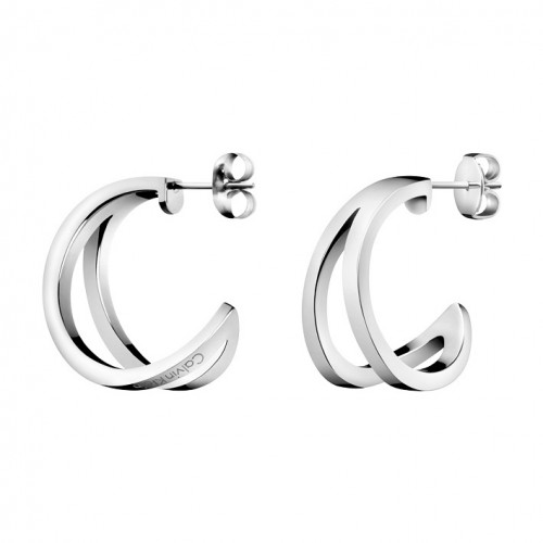 Earrings Calvin Klein Outline KJ6VME000100 polished stainless steel