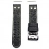 Black Leather strap Band Watch Hamilton Khaki X Wind Auto 22mm H600.776.116