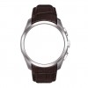 Brown leather strap T610027774 Quartz Chronograph watch Tissot Couturier