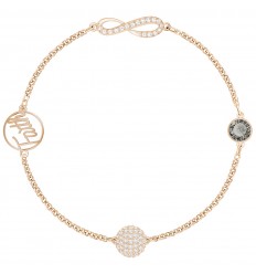 Swarovski Infinity Symbol Remix Bracelet 5373225 transparent stones
