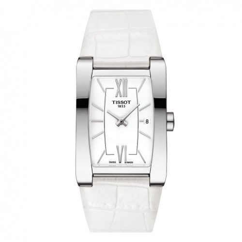 Rellotge Tissot Generosi-T Dona T1053091601800 acer corretja pell blanca