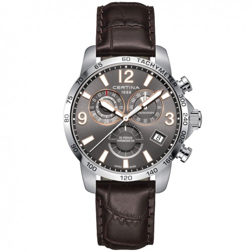 Reloj Certina DS Podium C0346541608701 Cronógrafo Esfera antracita