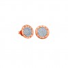 Pendientes Lotus Silver Hidra LP1252-4/3 cristales Swarovski oro rosa