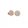 Pendientes Lotus Silver Hidra LP1252-4/3 cristales Swarovski oro rosa