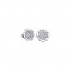 Arracades Lotus Silver Trendy LP1252-4/1 plata cristalls Swarovski