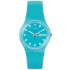 Swatch VENICE BEACH blue watch with white numbers GL700