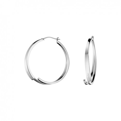 Calvin Klein Beyond KJ3UME000100 Stainless Steel Hoop Earrings