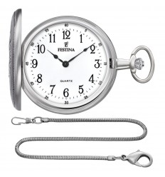 Reloj de Bolsillo FESTINA esfera blanca con números F2025/1