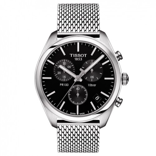 Tissot PR 100 Chronograph watch T1014171105101 Black dial