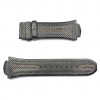 Correa piel negra pespunte naranja Lotus Code Hombre 15502 y 15507