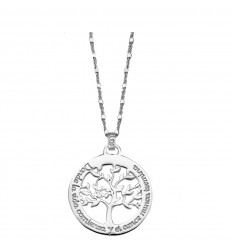 Colgante Lotus Silver en plata Árbol de la vida LP1641-1/1