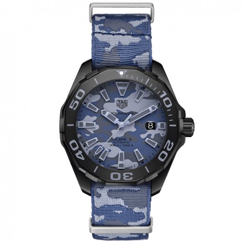 Tag Heuer Aquaracer Caliber 5 Watch Camouflage dial WAY208D.FC8221