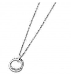 Lotus Style Women Necklace LS1780-1/1 stainless steel and zirconia